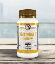 Vitamina B complex con fondo